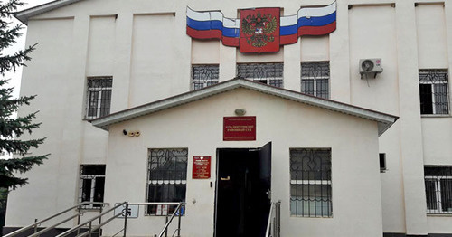 The building of the Ust-Djeguta District Court. KChR. Photo by Asya Kapaeva for the "Caucasian Knot" The building of the Ust-Djeguta District Court. KChR. Photo by Asya Kapaeva for the "Caucasian Knot"
