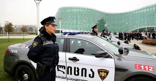 Georgian police. Photo http://sputnik-georgia.ru/ Georgian police. Photo http://sputnik-georgia.ru/