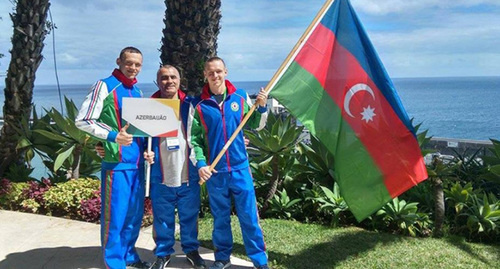 Azerbaijani Paralympian athletes. Photo: http://m.sportbox.az/other/131090/azerbajdzhanskie-paralimpijcy-zavoevali-chetyre-medali-na-chempionate-evropy-v-portugalii Azerbaijani Paralympian athletes. Photo: http://m.sportbox.az/other/131090/azerbajdzhanskie-paralimpijcy-zavoevali-chetyre-medali-na-chempionate-evropy-v-portugalii