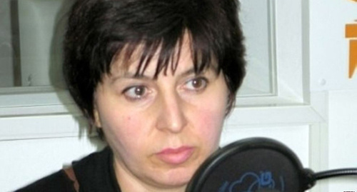 Ella Kesaeva, leader of the organization "Voice of Beslan". Photo: RFE/RL Ella Kesaeva, leader of the organization "Voice of Beslan". Photo: RFE/RL