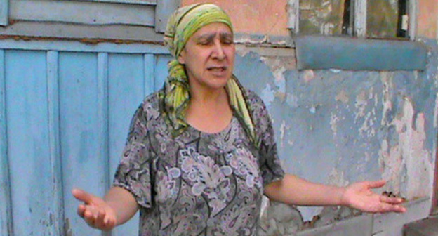 Aishat Gafurova. Photo by Lyudmila Maratova for the "Caucasian Knot" Aishat Gafurova. Photo by Lyudmila Maratova for the "Caucasian Knot"