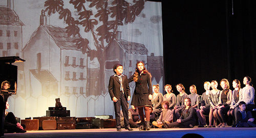 "Brundibar" opera performance. Photo by Emma Marzoeva for the 'Caucasian Knot'. "Brundibar" opera performance. Photo by Emma Marzoeva for the 'Caucasian Knot'.
