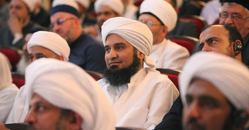 Participants of the Islamic Conference in Grozny, August 27, 2016. Photo: Musa Sadulaev/IA 'Grozny-Inform' Participants of the Islamic Conference in Grozny, August 27, 2016. Photo: Musa Sadulaev/IA 'Grozny-Inform'