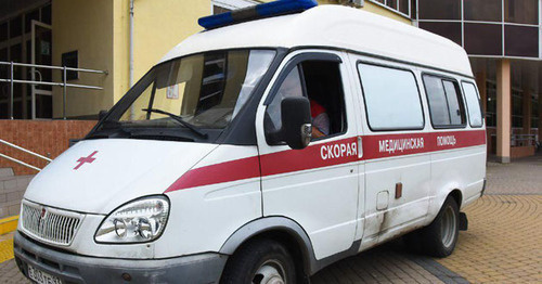 An ambulance car. Photo by Yelena Sineok, YUGA.ru An ambulance car. Photo by Yelena Sineok, YUGA.ru