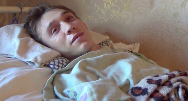 Pavel Sklyarov. Screenshot of a video by the "Caucasian Knot"