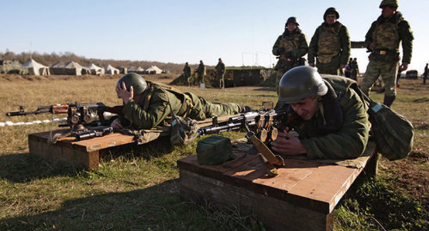Russian forces base in Ochimchira, Abkhazia. Photo: © Sputnik. Velery Melnikov, http://sputnik-abkhazia.ru/world/20161116/1019880229/coglashenie-sabxaziej-ob-obedinennoj-gruppirovke-vojsk-utverdil-sf.html Russian forces base in Ochimchira, Abkhazia. Photo: © Sputnik. Velery Melnikov, http://sputnik-abkhazia.ru/world/20161116/1019880229/coglashenie-sabxaziej-ob-obedinennoj-gruppirovke-vojsk-utverdil-sf.html