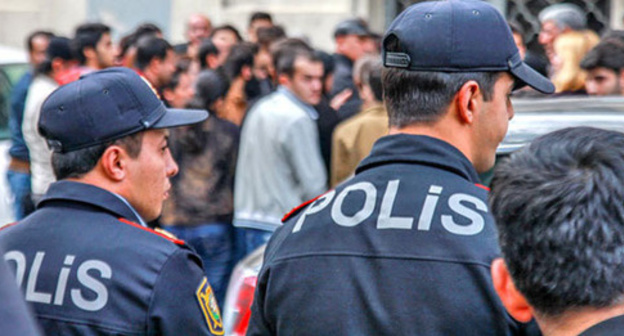 Police officers, Baku. Photo by Aziz Karimov for the 'Caucasian Knot'. Police officers, Baku. Photo by Aziz Karimov for the 'Caucasian Knot'.