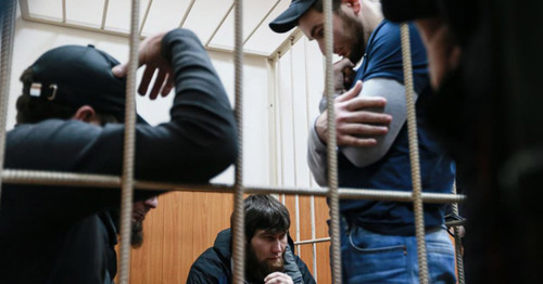 Figurants in Boris Nemtsov's murder case. Photo: Anton Denisov (RFE/RL) Figurants in Boris Nemtsov's murder case. Photo: Anton Denisov (RFE/RL)