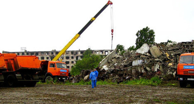 The equipment of the "Megastroi" company. Photo: Federal Agency for Special Construction http://www.spetsstroy.ru/ The equipment of the "Megastroi" company. Photo: Federal Agency for Special Construction http://www.spetsstroy.ru/