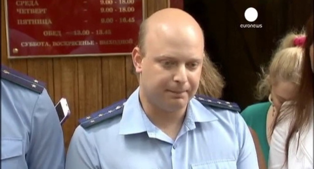 Public prosecutor Mikhail Reznichenko. Photo: screenshot of a video http://wildred.tv/news/mir/277201/ Public prosecutor Mikhail Reznichenko. Photo: screenshot of a video http://wildred.tv/news/mir/277201/