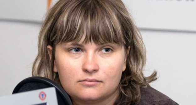 Elena Milashina, a journalist of the "Novaya Gazeta". Photo RFE/RL http://pasmi.ru/archive/50109 Elena Milashina, a journalist of the "Novaya Gazeta". Photo RFE/RL http://pasmi.ru/archive/50109