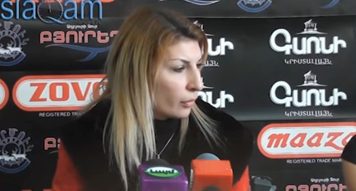 Ani Zakaryan. Screenshot of a video on the channel ArmComedy в YouTube.com on YouTube Ani Zakaryan. Screenshot of a video on the channel ArmComedy в YouTube.com on YouTube