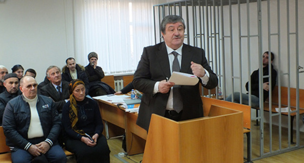 The advocate Alaudi Musaev. Photo by Patimat Makhmudova for the "Caucasian Knot" The advocate Alaudi Musaev. Photo by Patimat Makhmudova for the "Caucasian Knot"