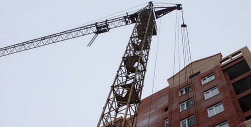 Construction of a high-rise building. Photo http://www.riadagestan.ru/ Construction of a high-rise building. Photo http://www.riadagestan.ru/