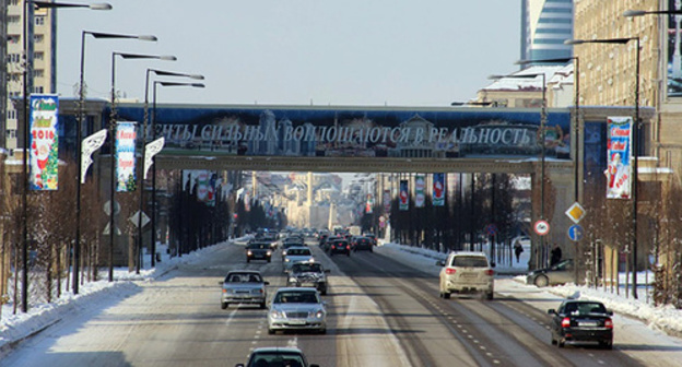 Grozny. Photo by Magomed Magomedov for the 'Caucasian Knot'. Grozny. Photo by Magomed Magomedov for the 'Caucasian Knot'.