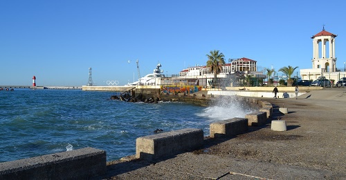 Memorial at the Southern Jetty in Sochi. Photo by Svetlana Kravchenko for the 'Caucasian Knot'. Memorial at the Southern Jetty in Sochi. Photo by Svetlana Kravchenko for the 'Caucasian Knot'.