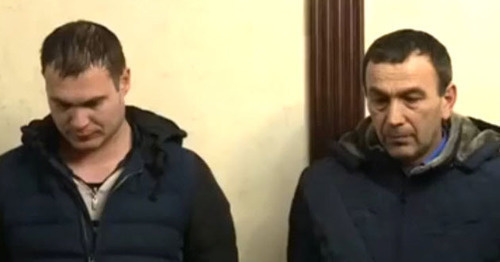 Two Chechen natives, who, imitating Ramzan Kadyrov's voice, tried to extort money from a businessman from Surgut into the Akhmat Kadyrov’s Fund. Screenshot of video: https://www.youtube.com/watch?v=IyyMSkxbRtA Two Chechen natives, who, imitating Ramzan Kadyrov's voice, tried to extort money from a businessman from Surgut into the Akhmat Kadyrov’s Fund. Screenshot of video: https://www.youtube.com/watch?v=IyyMSkxbRtA