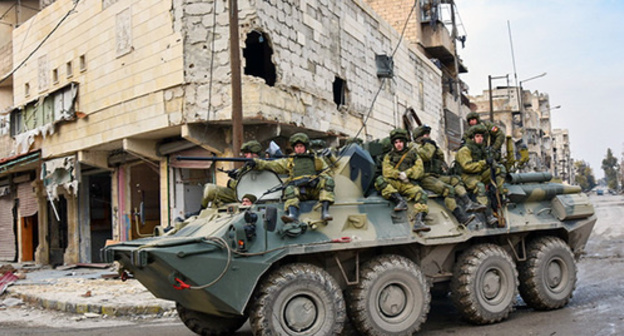 Russian militaries in Syeia. Photo http://mil.ru Russian militaries in Syeia. Photo http://mil.ru