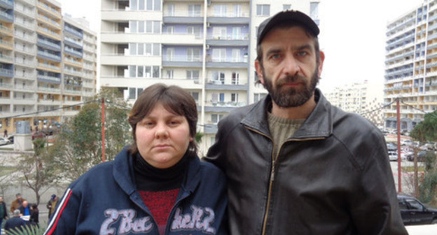 Mardiros Demerchyan with his wife. Photo by Svetlana Kravchenko for the "Caucasian Knot" Mardiros Demerchyan with his wife. Photo by Svetlana Kravchenko for the "Caucasian Knot"
