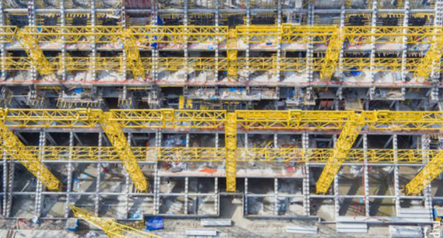 Construction of the "Rostov-Arena" Stadium. Photo ttp://football-championship-2018.ru/2016/03/stroitelstvo_rostov_areny_518895.html Construction of the "Rostov-Arena" Stadium. Photo ttp://football-championship-2018.ru/2016/03/stroitelstvo_rostov_areny_518895.html