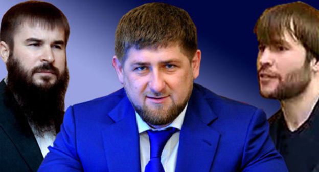 Isa Yamadaev, Ramzan Kadyrov and Badrudi Yamadaev (from left to right). Photo collage by the 'Caucasian Knot'. Photo: Ruslan Krivobok http://www.infox.ru, Press service of Chechen President and Government http://www.chechnya.gov.ru/, http://compromatwiki.org/ Isa Yamadaev, Ramzan Kadyrov and Badrudi Yamadaev (from left to right). Photo collage by the 'Caucasian Knot'. Photo: Ruslan Krivobok http://www.infox.ru, Press service of Chechen President and Government http://www.chechnya.gov.ru/, http://compromatwiki.org/