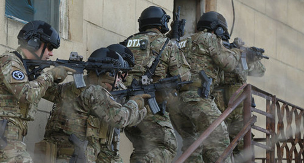 Azerbaijani special forces. Photo: dtx.gov.az, https://ru.sputnik.az/incidents/20170201/408679054/baku-radikalnye-islamisty-obezvrezheny.html