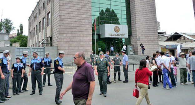 Court of general jurisdiction of the Yerevan districts Kentron and Nork-Marash, Yerevan. Photo by Armine Martirosyan for the 'Caucasian Knot'. Court of general jurisdiction of the Yerevan districts Kentron and Nork-Marash, Yerevan. Photo by Armine Martirosyan for the 'Caucasian Knot'.