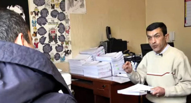 Nerses Pogosyan (right). Photo: RFE/RL Nerses Pogosyan (right). Photo: RFE/RL