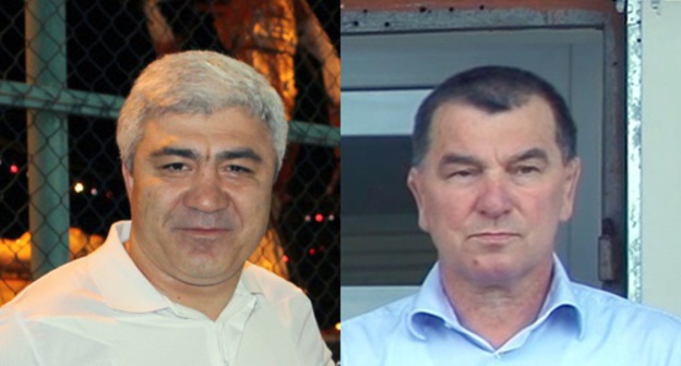 Islam Nurgudaev and Osman Osmanov. Collage by the "Caucasian Knot". Photo: buynaksk05.ru and Youtube.com/watch?v=tSGaz-1q2ho Islam Nurgudaev and Osman Osmanov. Collage by the "Caucasian Knot". Photo: buynaksk05.ru and Youtube.com/watch?v=tSGaz-1q2ho