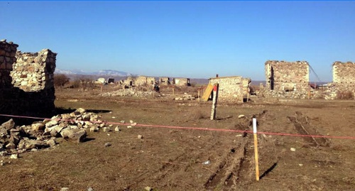 The ruins of the village of Chodjuk Mardjanly. Photo by Faik Medzhid for the "Caucasian Knot" The ruins of the village of Chodjuk Mardjanly. Photo by Faik Medzhid for the "Caucasian Knot"