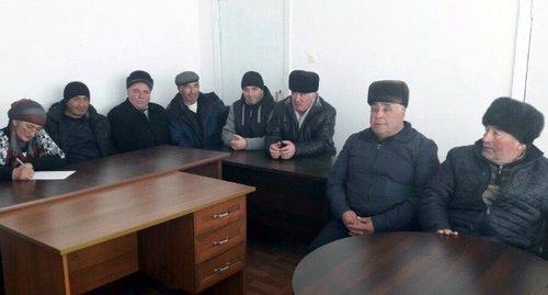 The participants of the rally. February 10, 2017. Photo by Asya Kapaeva for the "Caucasian Knot" The participants of the rally. February 10, 2017. Photo by Asya Kapaeva for the "Caucasian Knot"