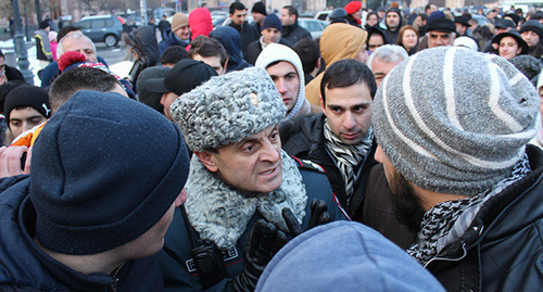 Supporters of Arthur Sargsyan. Photo by Tigran Petrosyan for the 'Caucasian Knot'. Supporters of Arthur Sargsyan. Photo by Tigran Petrosyan for the 'Caucasian Knot'.