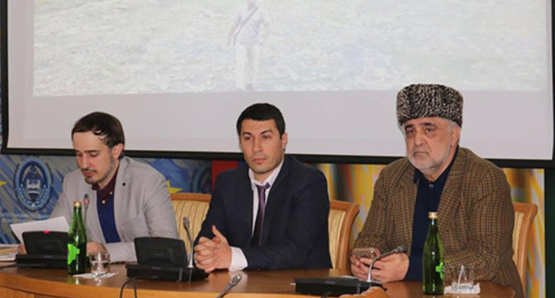 Presentation of documentary "Abandoned Villages of Dagestan". Photo by Ilyas Kapiev for the 'Caucasian Knot'. Presentation of documentary "Abandoned Villages of Dagestan". Photo by Ilyas Kapiev for the 'Caucasian Knot'.