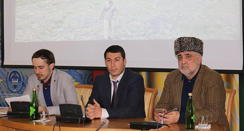 Presentation of documentary "Abandoned Villages of Dagestan". Photo by Ilyas Kapiev for the 'Caucasian Knot'. Presentation of documentary "Abandoned Villages of Dagestan". Photo by Ilyas Kapiev for the 'Caucasian Knot'.