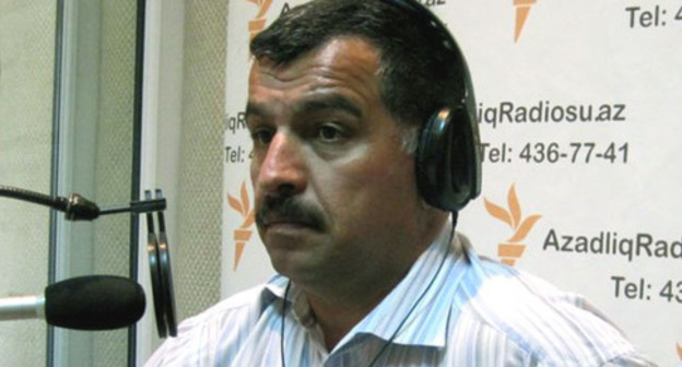 Head of NGO "Military Journalists" Uzeir Jafarov. Photo: RFE/RL Head of NGO "Military Journalists" Uzeir Jafarov. Photo: RFE/RL