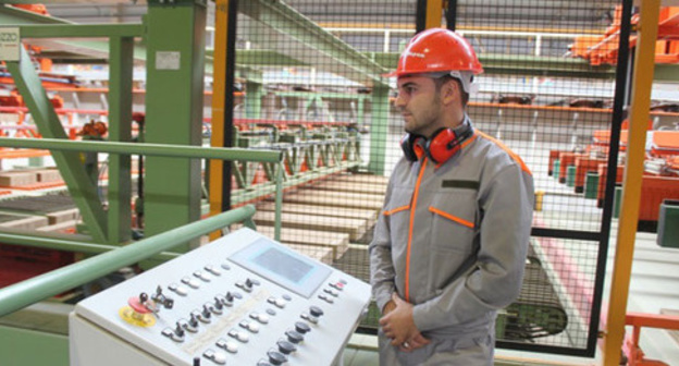 A factory for the production of facade bricks in Grozny. Photo http://grozny-inform.ru A factory for the production of facade bricks in Grozny. Photo http://grozny-inform.ru