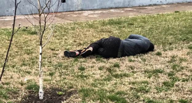 One of the victims of the attack in the village of Naurskaya. Photo was given to "Caucasian Knot" by a law enforcer One of the victims of the attack in the village of Naurskaya. Photo was given to "Caucasian Knot" by a law enforcer