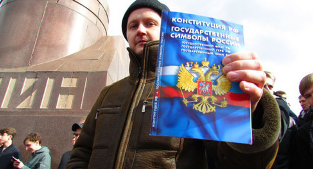 Participants of Navalny's supporters rally in Volgograd, March 26, 2017. Photo by Vyacheslav Yaschenko for the 'Caucasian Knot'. Participants of Navalny's supporters rally in Volgograd, March 26, 2017. Photo by Vyacheslav Yaschenko for the 'Caucasian Knot'.