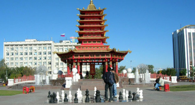 Elista, Kalmykia. Photo: Buzava https://ru.wikipedia.org
