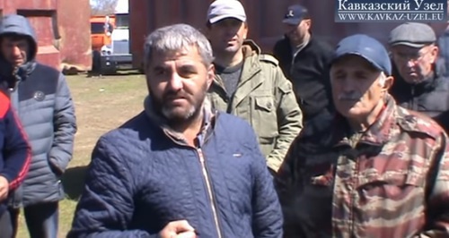 The participants of a protest action of truck drivers in Dagestan. Screenshot of a video by "Caucasian Knot" https://www.youtube.com/watch?v=-gQJixhYYSg The participants of a protest action of truck drivers in Dagestan. Screenshot of a video by "Caucasian Knot" https://www.youtube.com/watch?v=-gQJixhYYSg