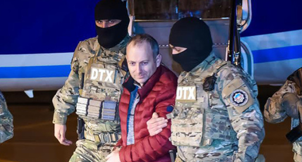Extradition of Alexander Lapshin. Photo by Aziz Karimov for the 'Caucasian Knot'. Extradition of Alexander Lapshin. Photo by Aziz Karimov for the 'Caucasian Knot'.