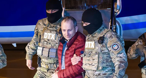 Extradition of Alexander Lapshin. Photo by Aziz Karimov for the 'Caucasian Knot'. Extradition of Alexander Lapshin. Photo by Aziz Karimov for the 'Caucasian Knot'.