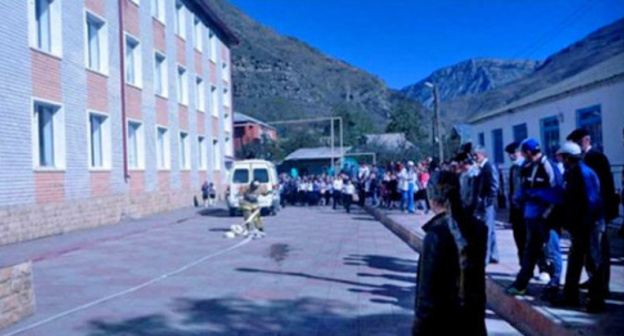 In the vicinity of explosion site in the village of Agvali, Tsumadin District, Dagestan, April 24, 2017. Still picture, video Republic of Dagestan, https://www.youtube.com/watch?v=6YcLsAtP040 In the vicinity of explosion site in the village of Agvali, Tsumadin District, Dagestan, April 24, 2017. Still picture, video Republic of Dagestan, https://www.youtube.com/watch?v=6YcLsAtP040