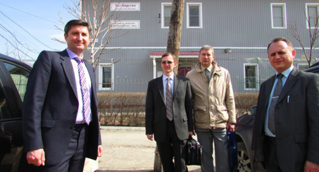 Representatives of the Jehovah's Witnesses community in Volgograd. Photo by Vyacheslav Yaschenko for "Caucasian Knot" Representatives of the Jehovah's Witnesses community in Volgograd. Photo by Vyacheslav Yaschenko for "Caucasian Knot"