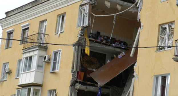 Explosion in four-storey house in Volgograd, May 16, 017. Photo by Tatiana Filimonova for the 'Caucasian Knot'. Explosion in four-storey house in Volgograd, May 16, 017. Photo by Tatiana Filimonova for the 'Caucasian Knot'.
