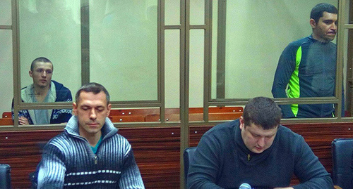 Arthur Panov and Maxim Smyshlyaev at the session of the North-Caucasian District Military Court. Photo by Konstantin Volgin for "Caucasian Knot" Arthur Panov and Maxim Smyshlyaev at the session of the North-Caucasian District Military Court. Photo by Konstantin Volgin for "Caucasian Knot"