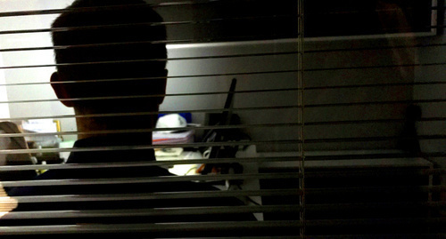 A silhouette. Photo by the "Caucasian Knot" correspondent A silhouette. Photo by the "Caucasian Knot" correspondent