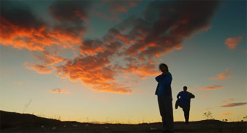 Screenshot of the film "Tesnota" (Squeeze). Screenshot of the French movie trailer Screenshot of the film "Tesnota" (Squeeze). Screenshot of the French movie trailer