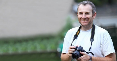 Alexander Lapshin, a blogger. Photo: https://ru.sputnik.az