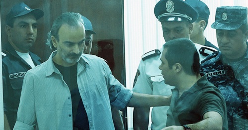 Zhirayr Sefilyan in the courtroom. Photo: Panorama.am Zhirayr Sefilyan in the courtroom. Photo: Panorama.am
